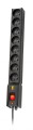 Listwa zasilająca Lestar LX 810 3m czarna - 1319148