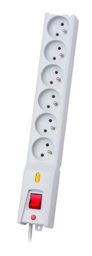 Listwa zasilająca Lestar LX 610 3m szara - 975292