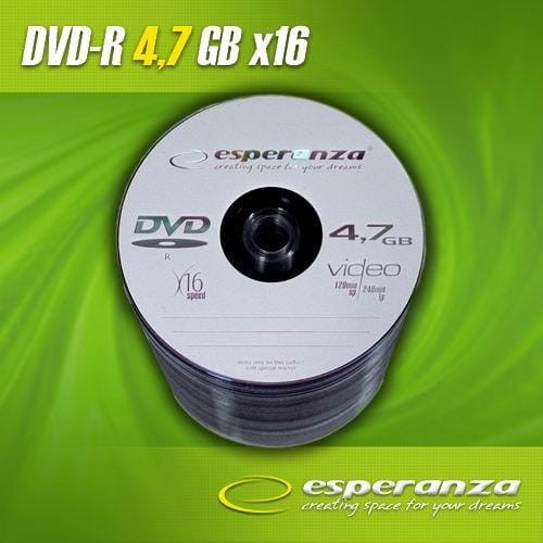 DVD-R Esperanza 16x 4,7GB (Spindle 100) - 977877