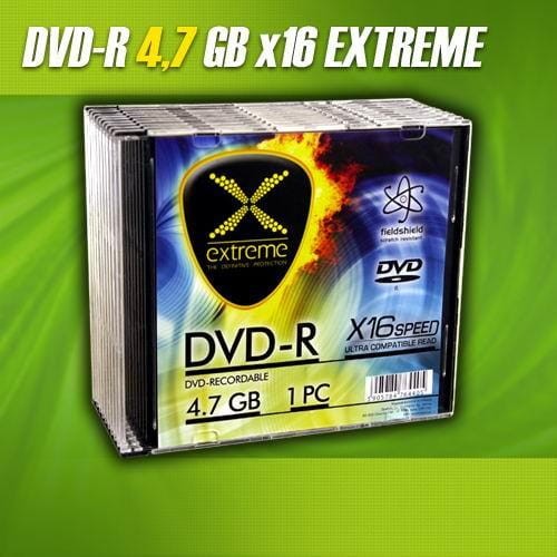DVD-R Extreme 16x 4,7GB (Slim 10) 1167 - 977908