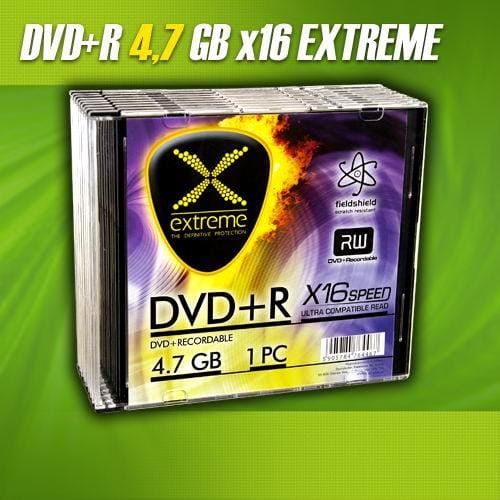 DVD+R Extreme 16x 4,7GB (Slim 10) 1173 - 977909