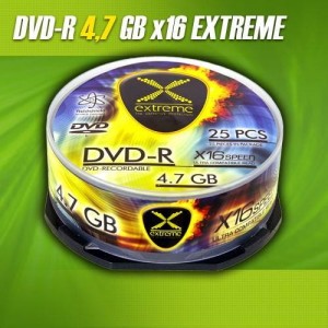 DVD-R Extreme 16x 4,7GB (Cake 25) 1165