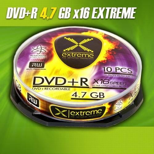 DVD+R Extreme 16x 4,7GB (Cake 10) 1172 - 977902
