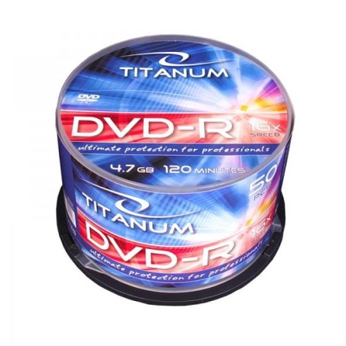 DVD-R Titanum 16x 4,7GB (Cake 50) 1279 - 977976