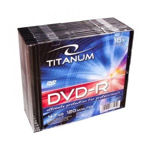 DVD-R Titanum 16x 4,7GB (Slim 10) 1284