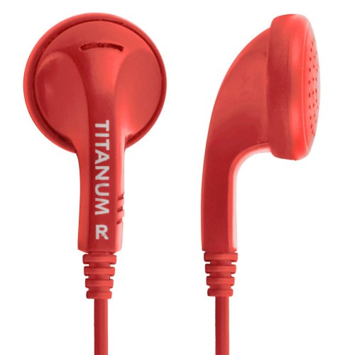 Słuchawki Titanum TH108R czerwone - 969724