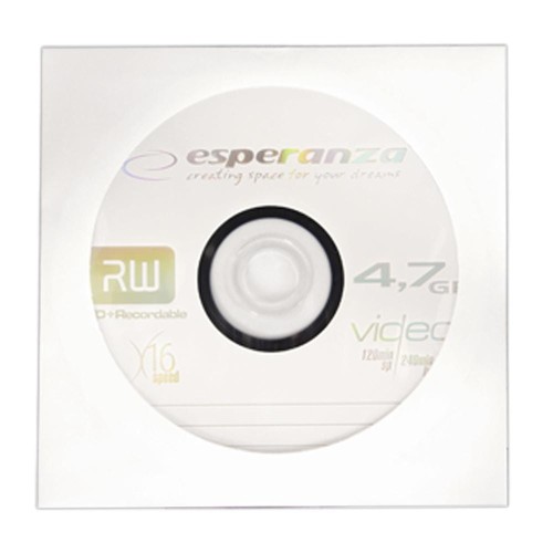 DVD+R Esperanza 16x 4,7GB (Koperta 1) - 977886