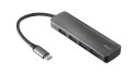 HUB USB Trust Halyx Aluminium 4-portowy USB 3.2 (23328) - 1065293