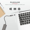 HUB USB Trust Halyx Aluminium 4-portowy USB 3.2 (23328) - 1065298
