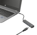 HUB USB Trust Halyx Aluminium 4-portowy USB 3.2 (23328) - 1065297