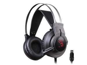 Słuchawki z mikrofonem A4tech BLOODY G437 USB czarne