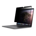 Moshi Umbra - Folia ochronna na ekran MacBook Pro 16" z filtrem prywatyzującym (czarna ramka) - 1089960