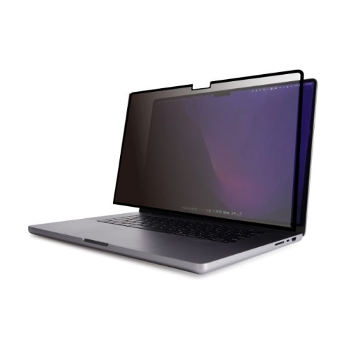 Moshi Umbra - Folia ochronna na ekran MacBook Pro 16" (M1, 2021) z filtrem prywatyzującym (czarna ramka) - 1173260
