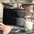 Moshi Umbra - Folia ochronna na ekran MacBook Air 13.6" (M2, 2022) z filtrem prywatyzującym (czarna ramka) - 1172838