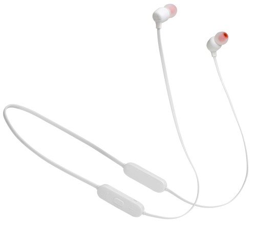 Słuchawki JBL Tune 125BT (białe, bezprzewodowe, douszne) - 949412