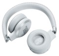Słuchawki JBL LIVE 460NC (białe, bezprzewodowe, nauszne) - 1163500