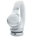 Słuchawki JBL LIVE 460NC (białe, bezprzewodowe, nauszne) - 1163499