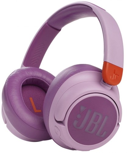 Słuchawki JBL JR460NC (różowe, bezprzewodowe, nauszne, bluetooth, dla dzieci) - 1010925