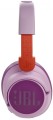 Słuchawki JBL JR460NC (różowe, bezprzewodowe, nauszne, bluetooth, dla dzieci) - 1010928