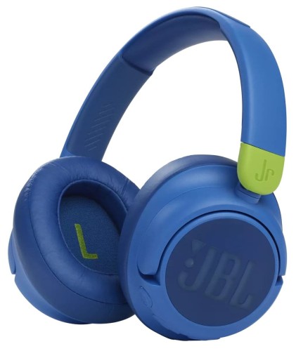 Słuchawki JBL JR460NC (niebieskie, bezprzewodowe, nauszne, bluetooth, dla dzieci) - 1010929