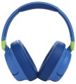 Słuchawki JBL JR460NC (niebieskie, bezprzewodowe, nauszne, bluetooth, dla dzieci) - 1010930