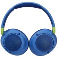 Słuchawki JBL JR460NC (niebieskie, bezprzewodowe, nauszne, bluetooth, dla dzieci) - 1010934