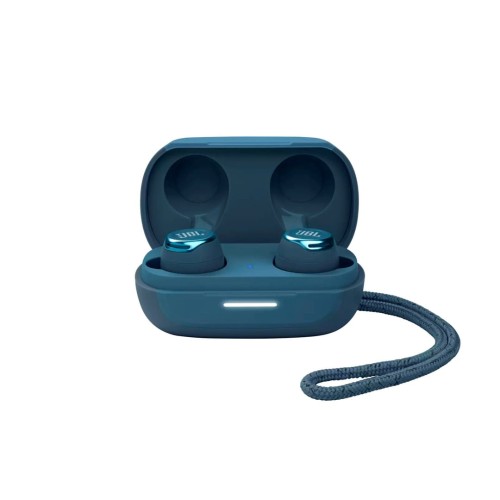 Słuchawki JBL Reflect Flow Pro (bezprzewodowe, douszne, niebieskie) - 1169382