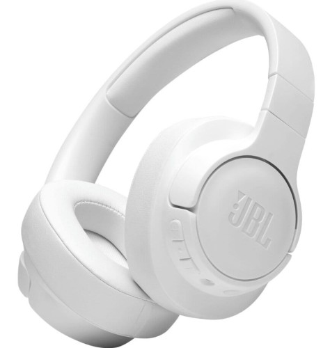 Słuchawki JBL Tune 710BT (białe, bezprzewodowe, bluetooth, nauszne) - 1010885