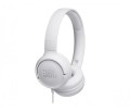 Słuchawki JBL Tune 500 (białe, nauszne, z wbudowanym mikrofonem) - 1011483