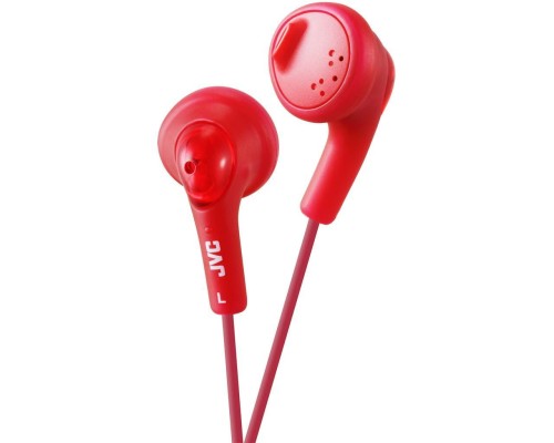 Słuchawki JVC HAF-160REP (douszne, czerwone) - 819556