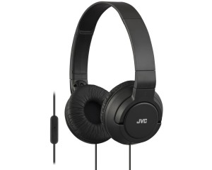 Słuchawki JVC HAS-R185BEF (nauszne; z mikrofonem; kolor czarny)