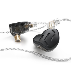 KZ ACOUSTICS SŁUCHAWKI DOKANAŁOWE CZARNE ZAX BLACK