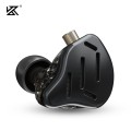 KZ ACOUSTICS SŁUCHAWKI DOKANAŁOWE CZARNE ZAX BLACK - 949534