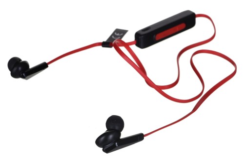 Słuchawki Lenovo HE01 (bezprzewodowe,  Bluetooth, douszne, czerwone) - 1010906