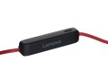 Słuchawki Lenovo HE01 (bezprzewodowe,  Bluetooth, douszne, czerwone) - 1010901