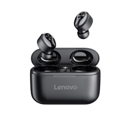 Słuchawki Lenovo HT18 TWS (bezprzewodowe,  Bluetooth, douszne, , czarny) - 1011232