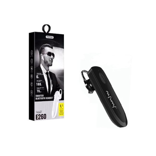 NAFUMI SŁUCHAWKA BLUETOOTH CZARNA NFM-E260 - 1010857