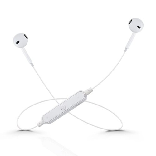 Słuchawki bezprzewodowe z mikrofonem Savio WE-01 Bluetooth białe - 1010893