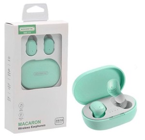 SOMOSTEL SŁUCHAWKI BLUETOOTH HI FIDELITY SOUND+ POWER BANK260MAH J13 MINT