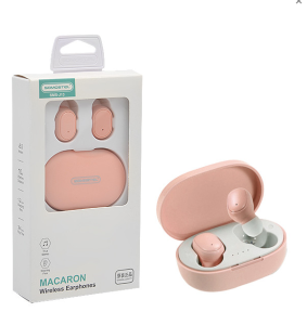SOMOSTEL SŁUCHAWKI DOUSZNE BLUETOOTH HI FIDELITY SOUND+POWER BANK 260MAH RÓŻOWE J13 PINK