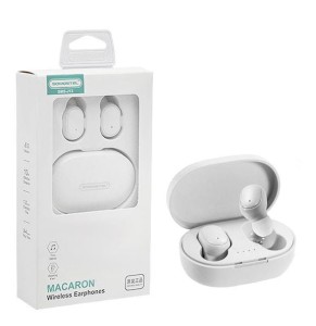 SOMOSTEL SŁUCHAWKI DOUSZNE BLUETOOTH HI FIDELITY SOUND+POWER BANK 260MAH BIAŁE J13