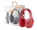 SOMOSTEL SŁUCHAWKI NAGŁOWNE BLUETOOTH V5.0 MIKROFON, CZYTNIK KART PAMIĘCI SMS-CJ08 RED - 1219669