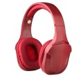 SOMOSTEL SŁUCHAWKI NAGŁOWNE BLUETOOTH V5.0 MIKROFON, CZYTNIK KART PAMIĘCI SMS-CJ08 RED - 1219670
