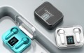 SOMOSTEL SŁUCHAWKI BLUETOOTH TWS WYŚWIETLACZ LCD DOTYK J38 BLUE - 1216975