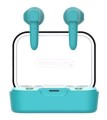 SOMOSTEL SŁUCHAWKI BLUETOOTH TWS WYŚWIETLACZ LCD DOTYK J38 BLUE - 1216974