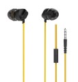 Słuchawki Somostel SMS-CS04 douszne uniwersalne jack 3,5 cala Sound Bass żółte - 1011444