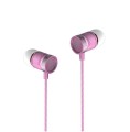 SOMOSTEL SŁUCHAWKI CS03 JACK 3.5MM METALOWE KOMORY DZWIĘKOWE AUTHENTIC BASS+MIKROFON CS03 PINK - 1011431