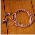 SOMOSTEL SŁUCHAWKI CS03 JACK 3.5MM METALOWE KOMORY DZWIĘKOWE AUTHENTIC BASS+MIKROFON CS03 PINK - 1011433