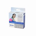 Słuchawki z mikrofonem VAKOSS SK-832BW Bluetooth, douszne, ze stacją dokującą, białe - 1010701