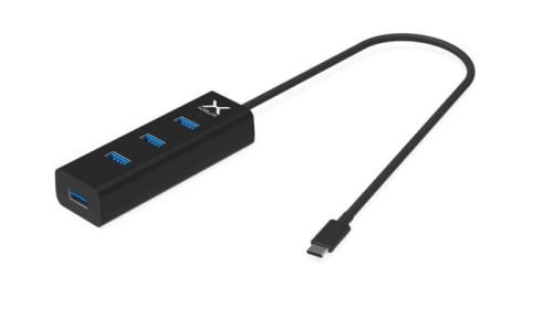 HUB USB C KRUX 4 Ports USB 3.0 czarny - 965923